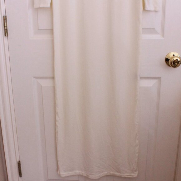Bleusalt The Turtleneck Dress in Cream Unbleached - Picture 5 of 9
